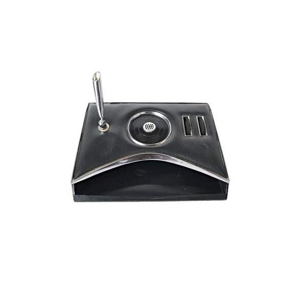 Vintage 1967 Ross 8 Transistor Executive Desk Set Radio RE-711 Tested Clean - Picture 2 of 6